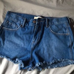 Jean shorts